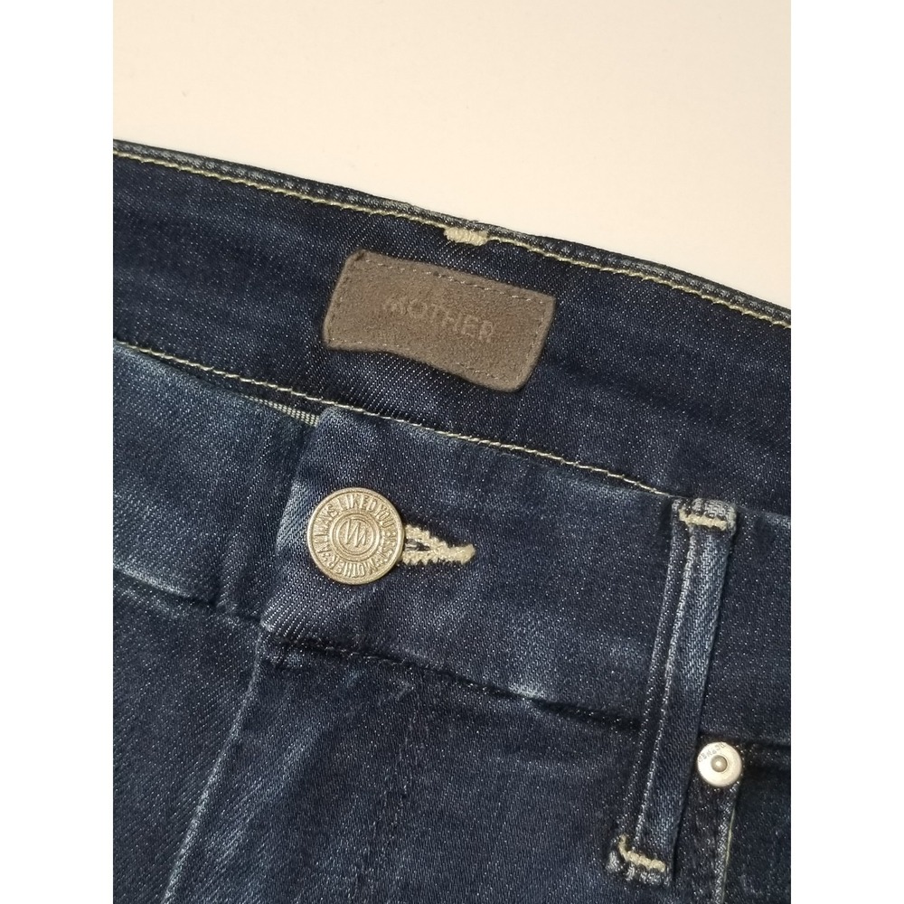Mother Denim High Waist Looker Ankle Fray Skinny Tongue In Chic NWT 24, 26 $228 - Picture 12 of 16